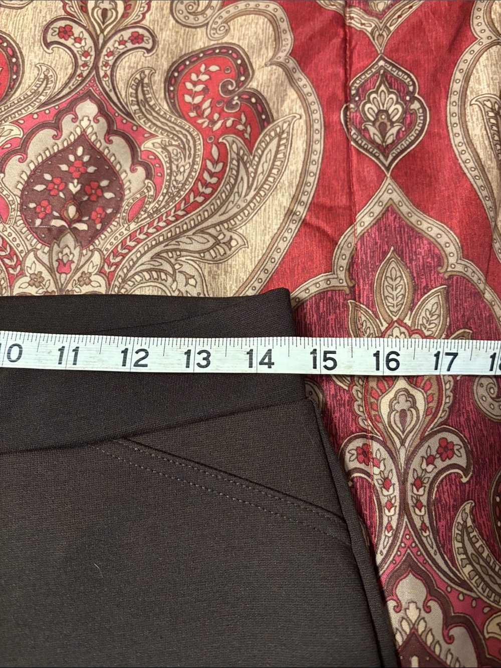 MICHAEL Michael Kors Chocolate Brown Straight-Leg Ponte Pants - Picture 5 of 7